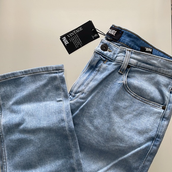 Paige Slim Straight Federal Denim - Picture 9 of 9